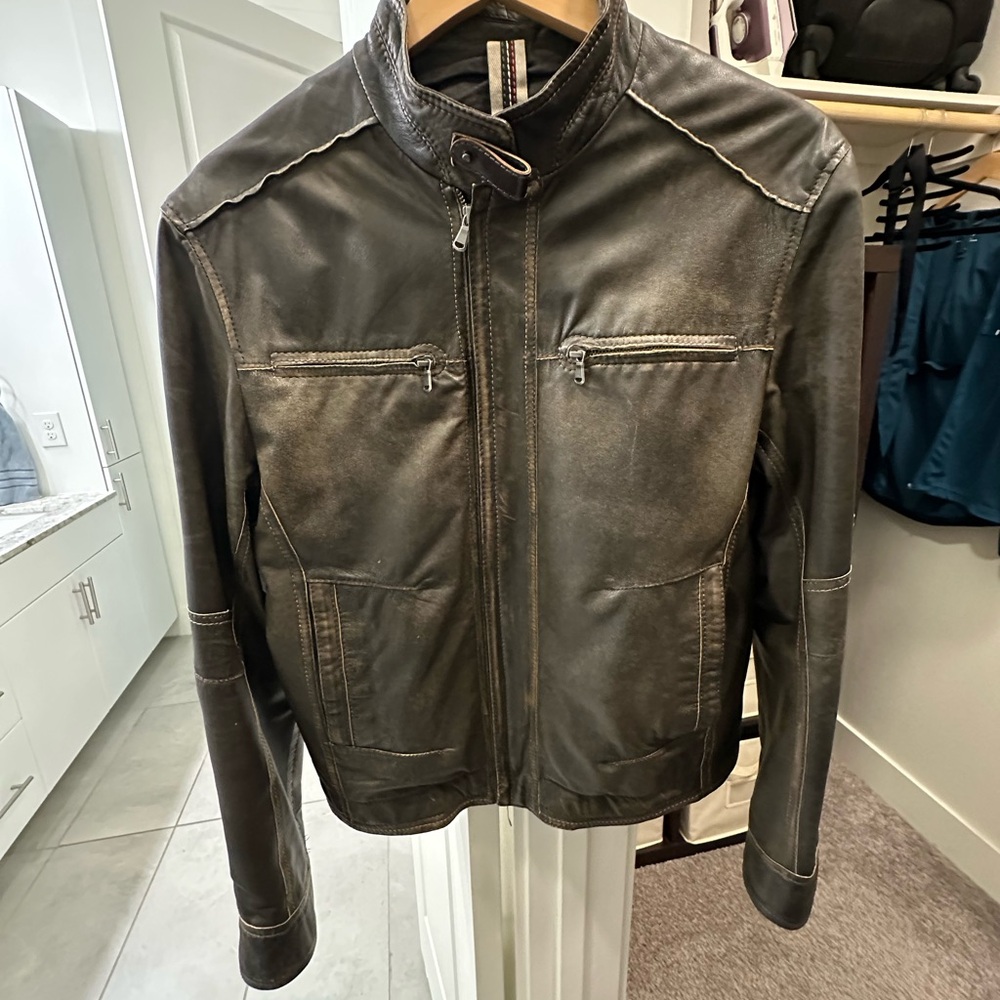 Gimo authentic Italian 100% lambskin men’s jacket